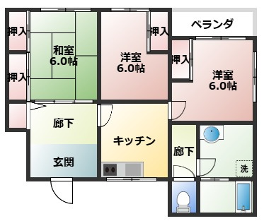 エナール高須の間取り