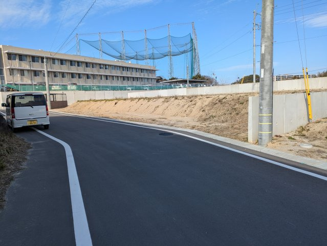 糸島市泊の売地の外観