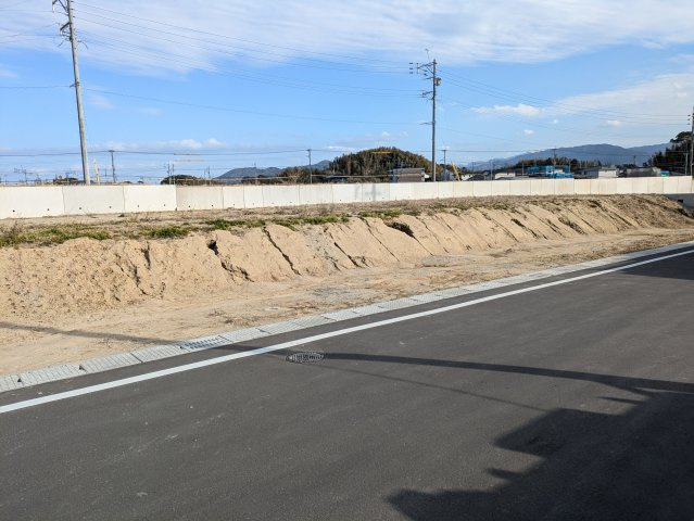 糸島市泊の売地の外観