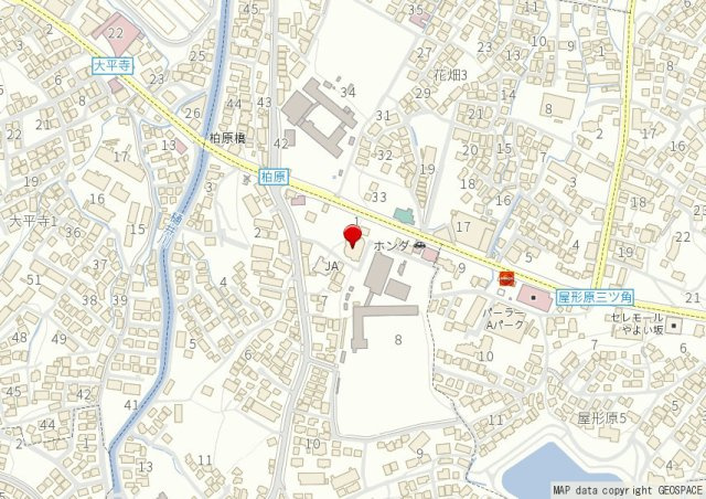 クローバー花畑ガーデンの地図