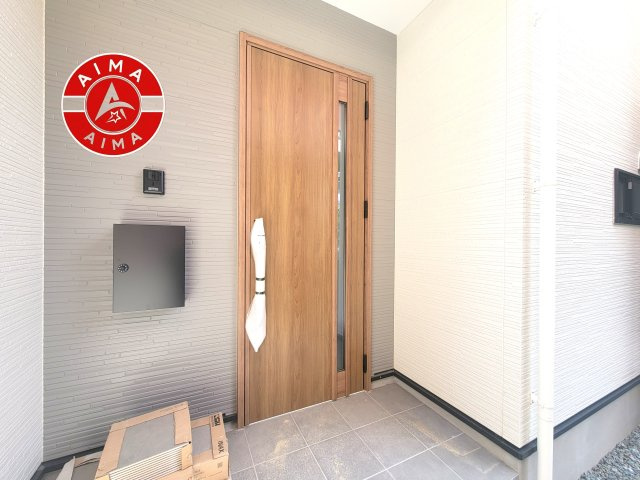 福岡市城南区樋井川6丁目第1-3棟（3号棟）の玄関|おでかけの時も帰った時も、「我が家」を最初に感じでもらえる素敵な空間に。