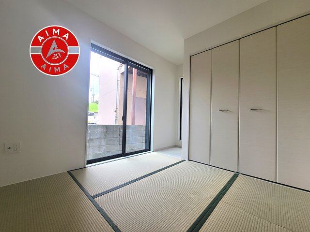 福岡市城南区樋井川6丁目第1-3棟（3号棟）の和室|将来的に、琉球畳を引きまして和室風にすることも可能です。