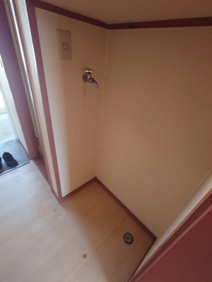 【内装】 | コーポカトレア１号館 | 洗濯機置場