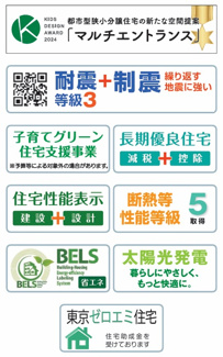 【構造・工法・仕様】 | 【仲介手数料無料！！】稲城市東長沼　新築戸建て（全1棟）1号棟　6880万円