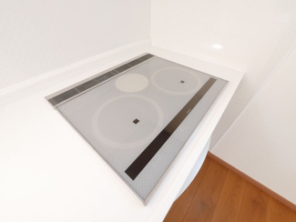 【キッチン】 | 笛吹市石和町唐柏 平成27年築 積水ハウス施工 敷地159坪 | IHクッキングヒーター