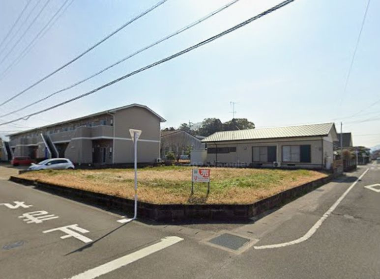 都城市上長飯町の売地の外観