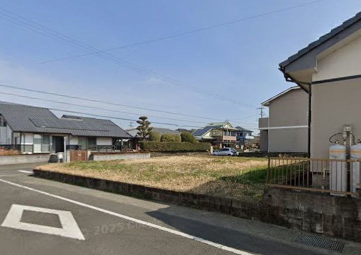 都城市上長飯町の売地の外観