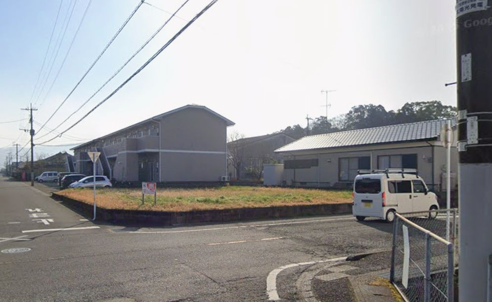 都城市上長飯町の売地の外観