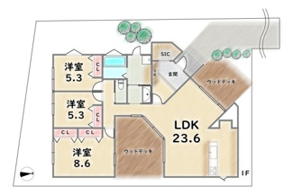 【間取り】 | 西京区上桂大野町