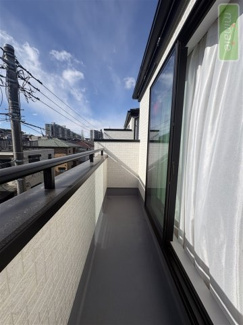 【バルコニー】 | 塚田駅9分　見学可　北本町2　全4棟　D号棟