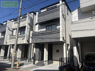 【前面道路含む現地写真】 | 塚田駅9分　見学可　北本町2　全4棟　D号棟 | 販売現地