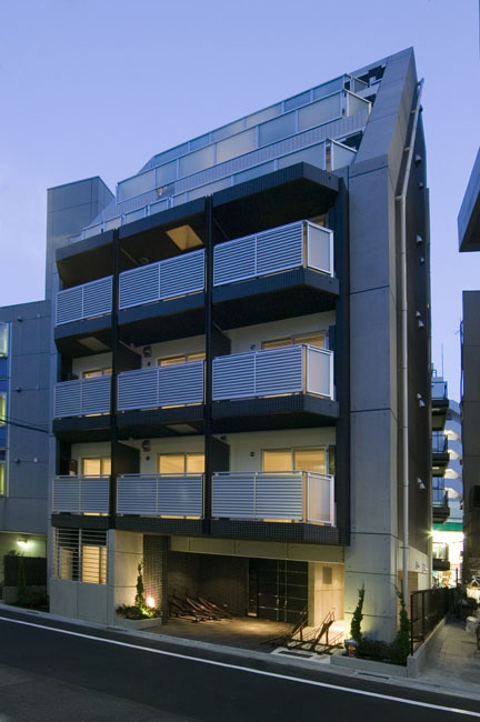 ブランノワール早稲田の外観