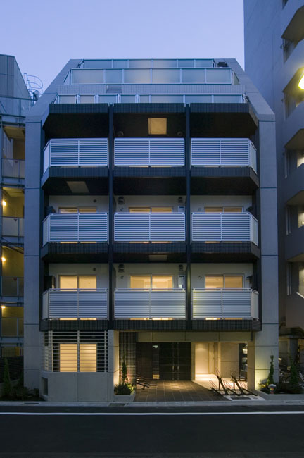 ブランノワール早稲田の外観