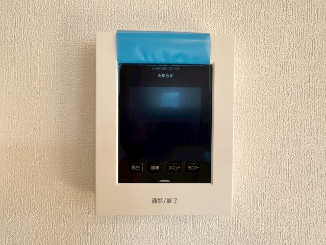 SUN COURTーサンコート－小倉南区上貫1丁目【小倉南区　新築戸建て】の防犯設備|訪問者を画像と音声で確認できる、防犯性に優れた安心のシステム♪　【小倉南区　新築戸建て】