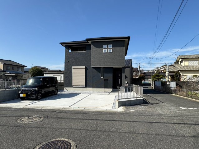 SUN COURTーサンコート－小倉南区上貫1丁目【小倉南区　新築戸建て】の駐車場|駐車スペースは並列３台可能【小倉南区　新築戸建て】