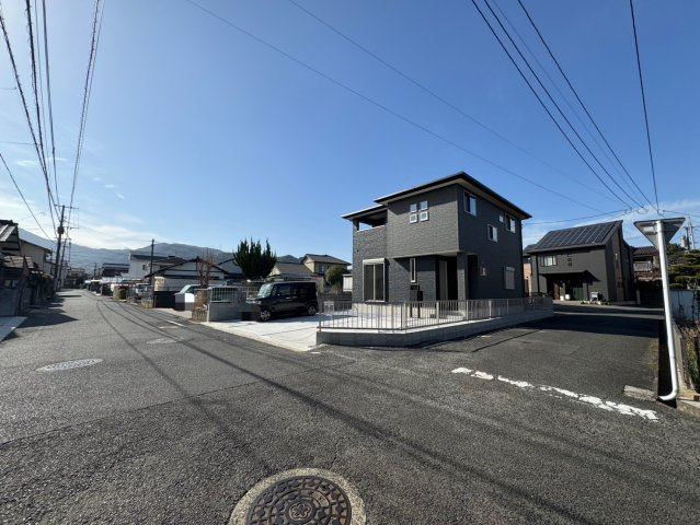 SUN COURTーサンコート－小倉南区上貫1丁目【小倉南区　新築戸建て】の前面道路含む現地写真|SUN COURTーサンコート－小倉南区上貫1丁目【小倉南区　新築戸建て】