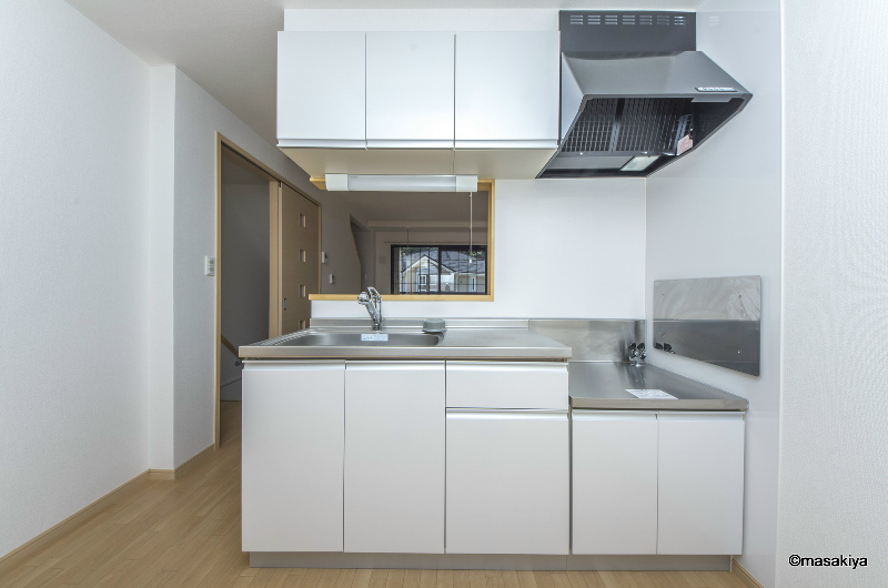 ガーデンハウス朝日山　Dのキッチン|カウンターキッチン