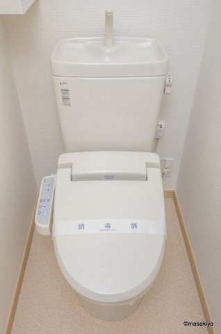 ガーデンハウス朝日山　Dのトイレ