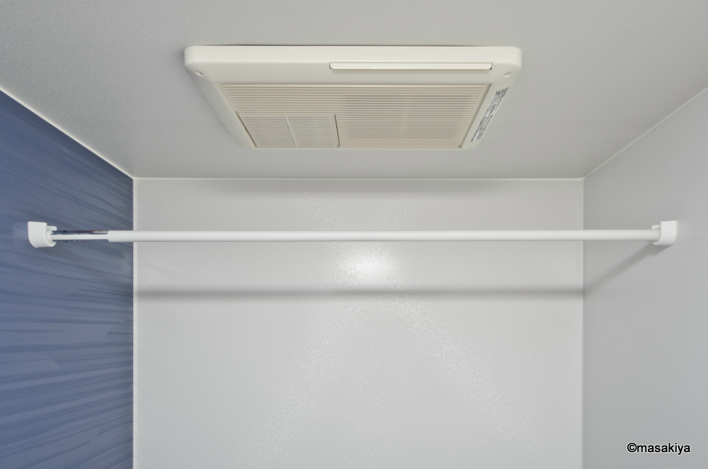 ガーデンハウス朝日山　Dの浴室|浴室乾燥機付きです。