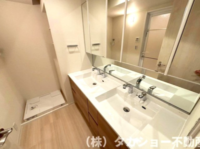 【独立洗面台】 | ベイマークスクエアシティコートタワー | 独立洗面化粧台が付いています