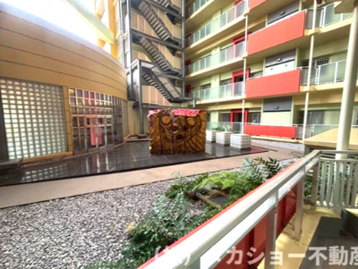 【庭】 | ベイマークススクエアシティコートタワー | 中庭です。