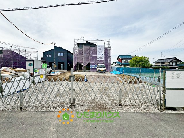 加須市多門寺　新築一戸建て　06　リーブルガーデンの駐車場|2026/4/18　撮影