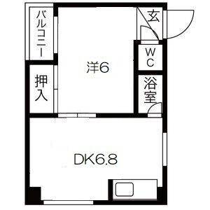 【間取り】 | 久宝寺コーポラスA棟