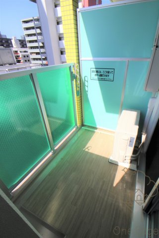ビガーポリス405同心Ⅲのバルコニー