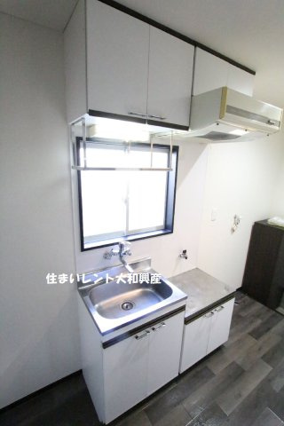 フラットストーン相模のキッチン