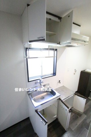 フラットストーン相模のキッチン