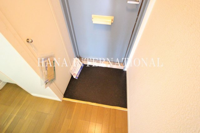 リンドウの玄関