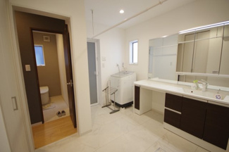 【独立洗面台】 | 真岡市台町3SLDK中古住宅