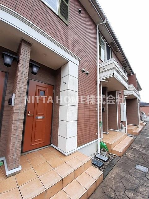 アイビーフラットＡのエントランス