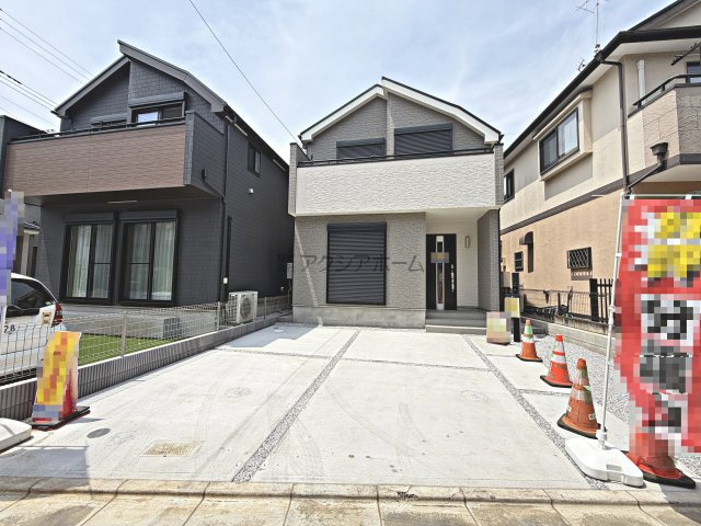 東村山市恩多町3丁目・全12棟　新築一戸建　L号棟の外観|建物完成しました！この機会にぜひ一度ご覧くださいませ！