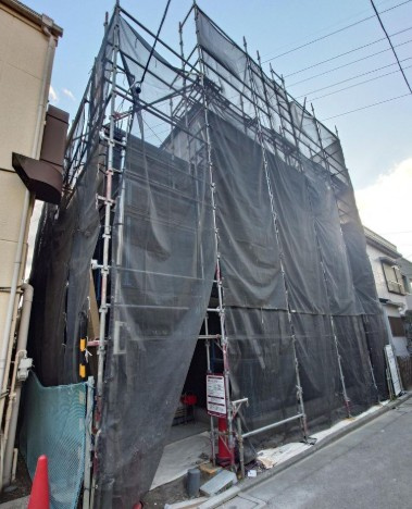 足立区東和２丁目のアパートの外観