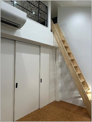 【寝室】 | tierra azul | 約8.7Jのロフト付※クリーニング前の写真です