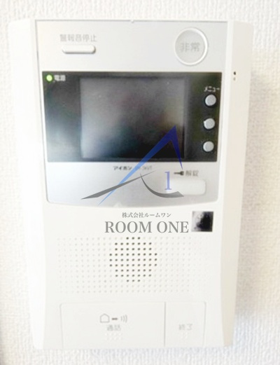 グランフォース西新井アヴェニールのセキュリティ|モニター付きインターホンです。