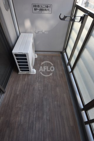 エスリード谷町四丁目のバルコニー|エスリード谷町四丁目 バルコニー