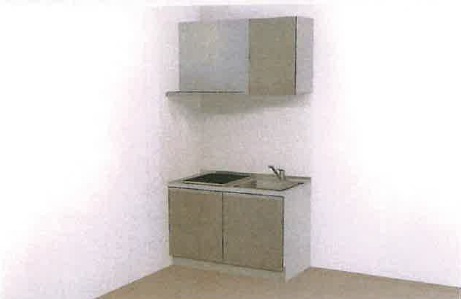 姫路市宮上町１丁目のハイツのキッチン