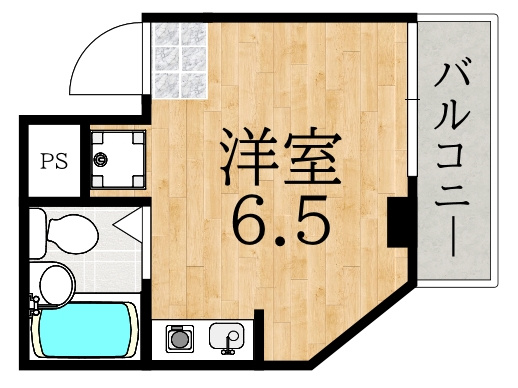 シティパレス富雄南の間取り