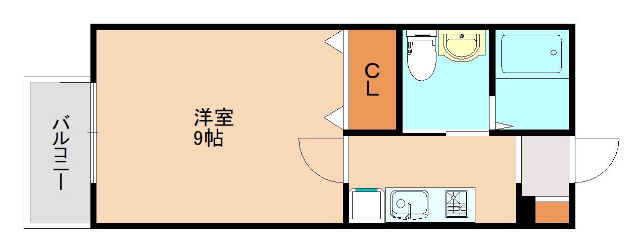 メゾンミルフィーユ折立の間取り