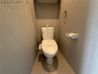 シンプルで使いやすいトイレです