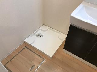 【その他】 | ソレイユ | 洗濯機置場