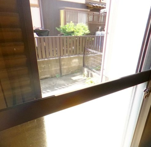フレグランス野中のバルコニー|1Fのお部屋になります。