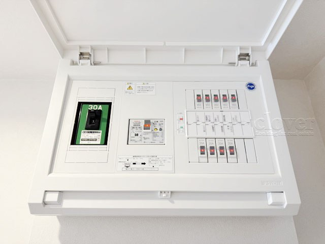 【発電・温水設備】 | リブポート上野松が谷 | 分電盤