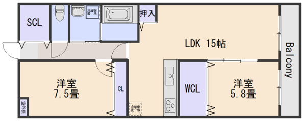 クレスト山本Ⅰ