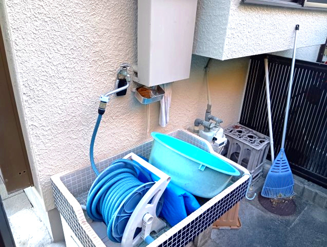 売中古戸建　三島市東大場２丁目のその他|屋外水道付きで、庭のお手入れや家庭菜園、外回りの清掃にも重宝します。