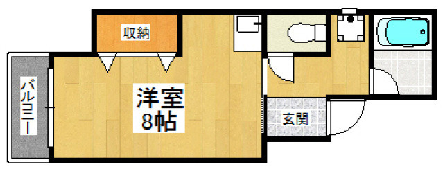 サンライズ上原の間取り