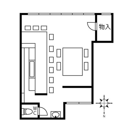 【間取り】 | 小松ハウス【　飲食系おすすめ　】