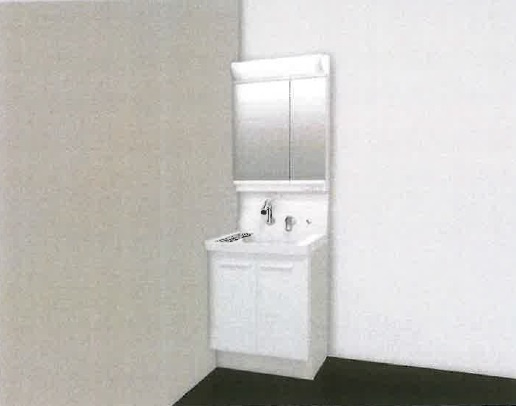 姫路市宮上町１丁目のハイツの洗面所